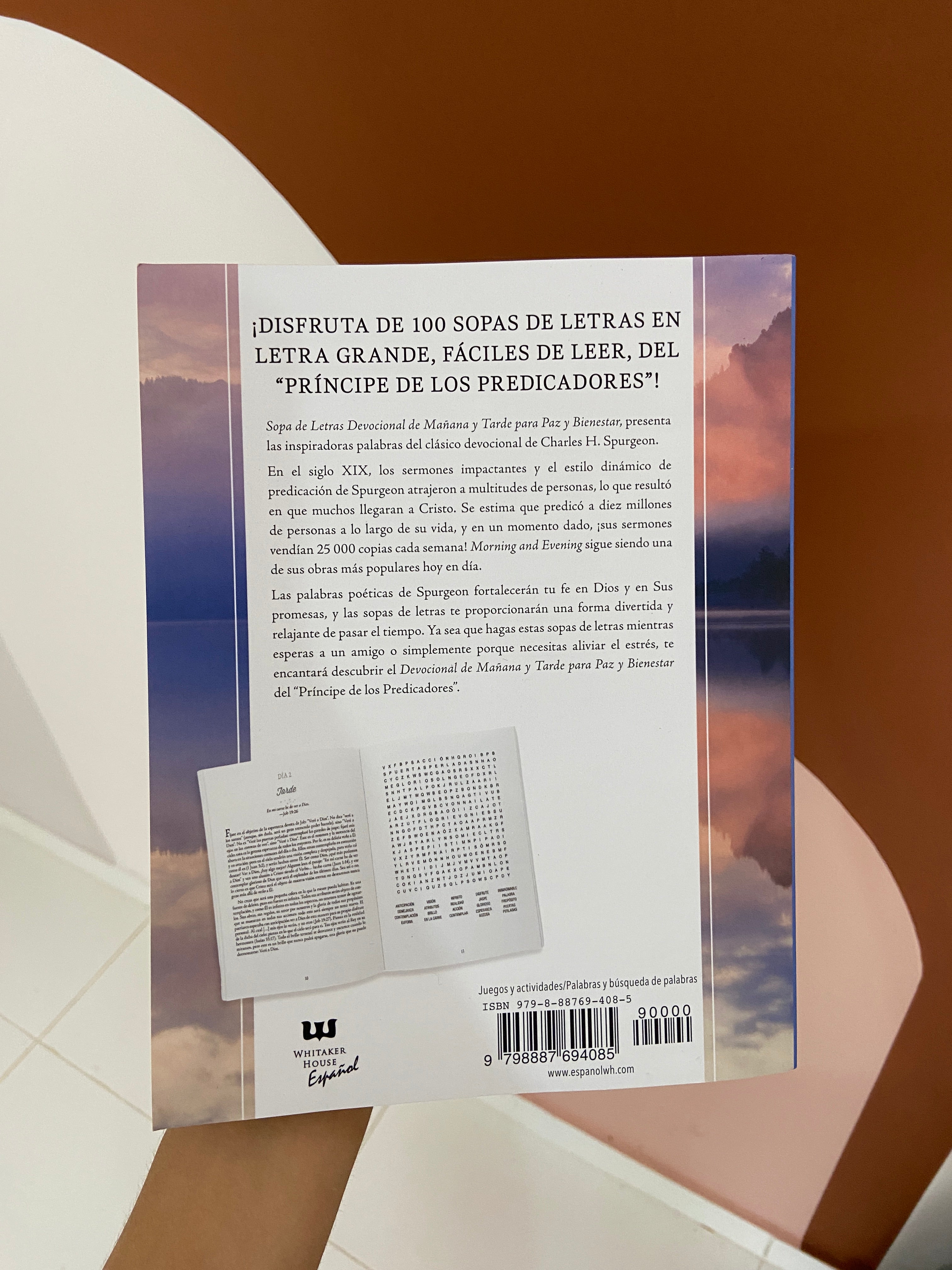 Devocional De Mañana Y Tarde - Sopas de letras