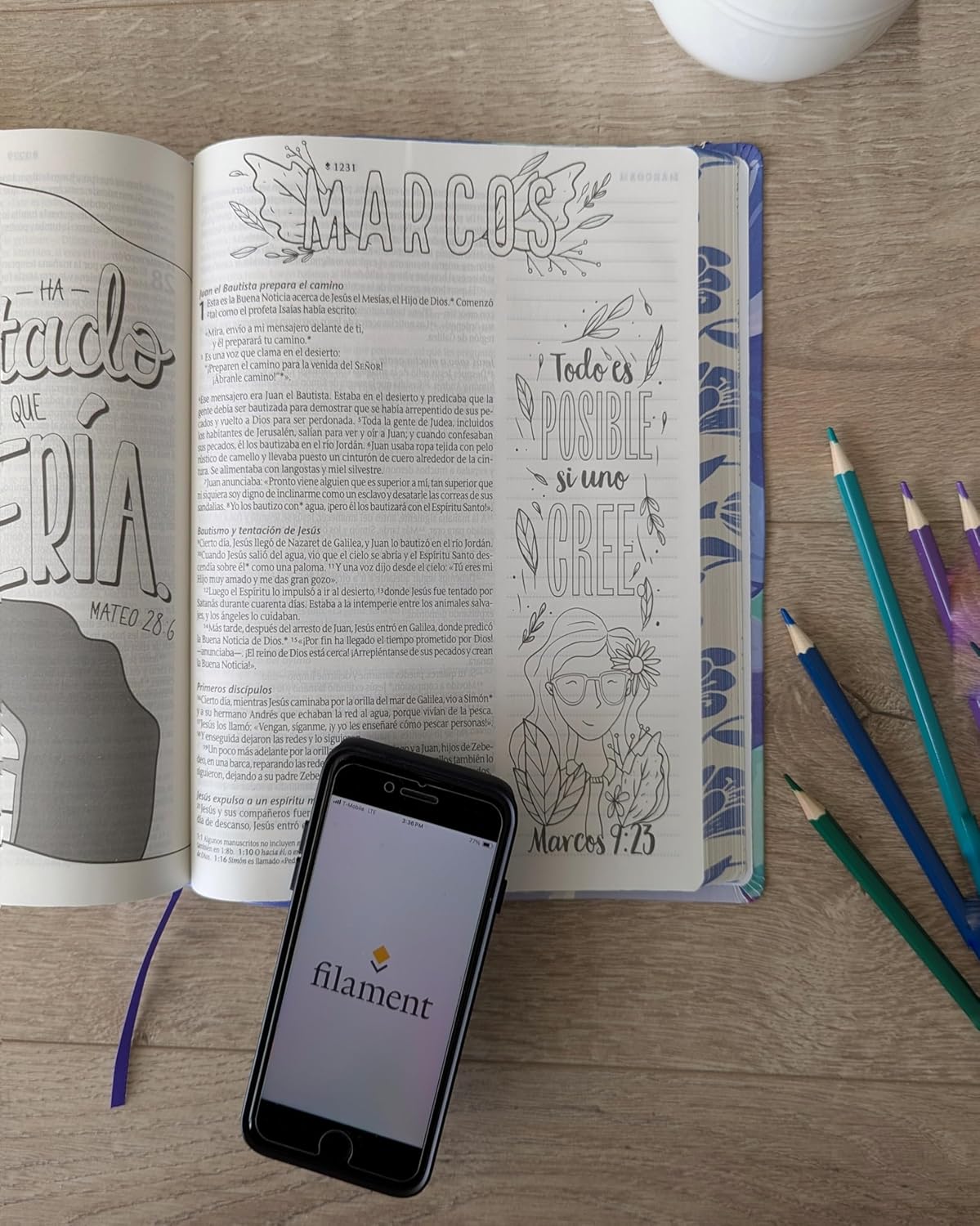 Biblia Inspira NTV Ramo Azul