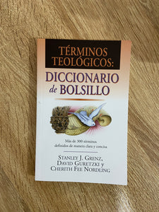 Terminos Teológicos:Diccionario De Bolsillo