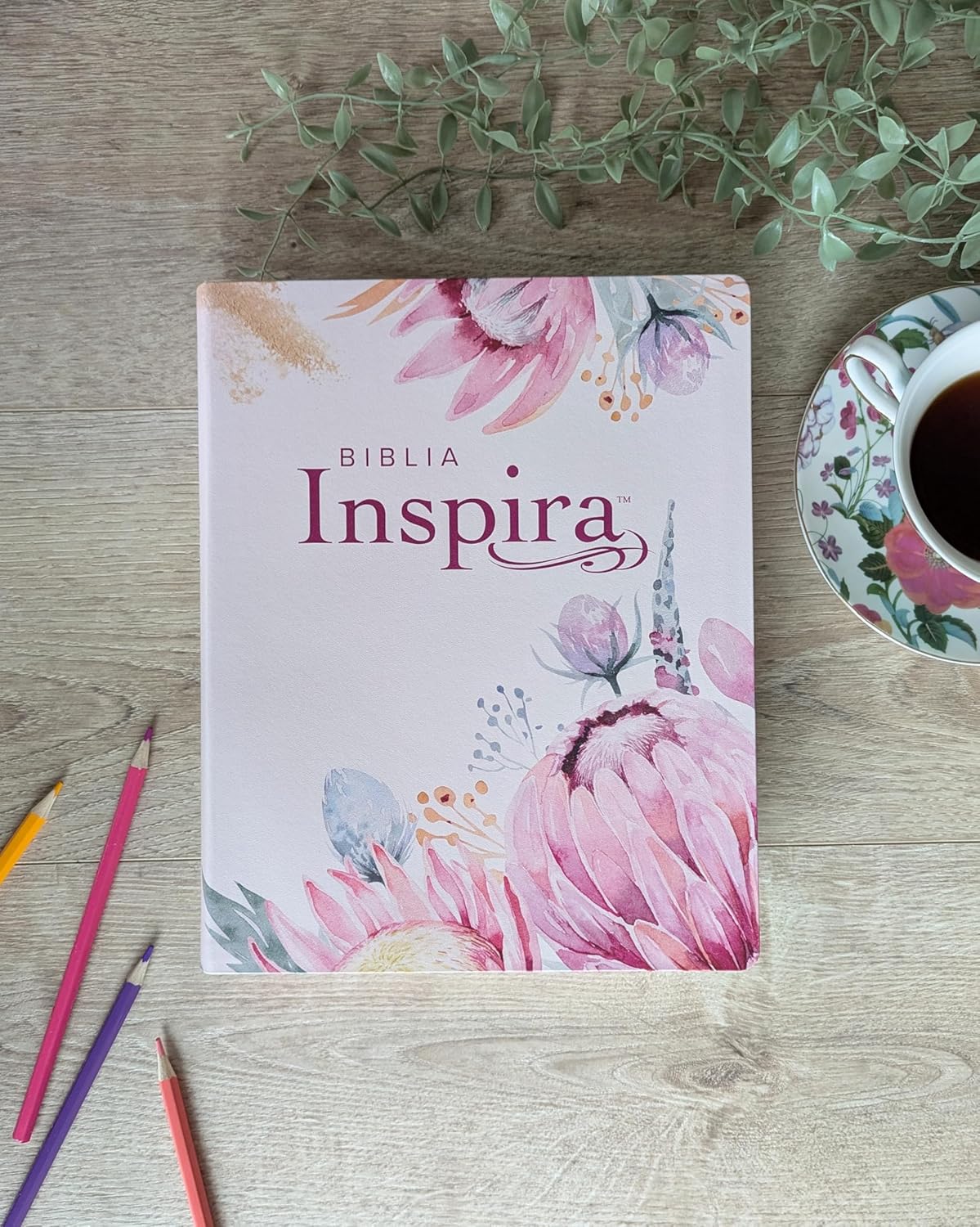 Biblia Inspira Rosa NTV