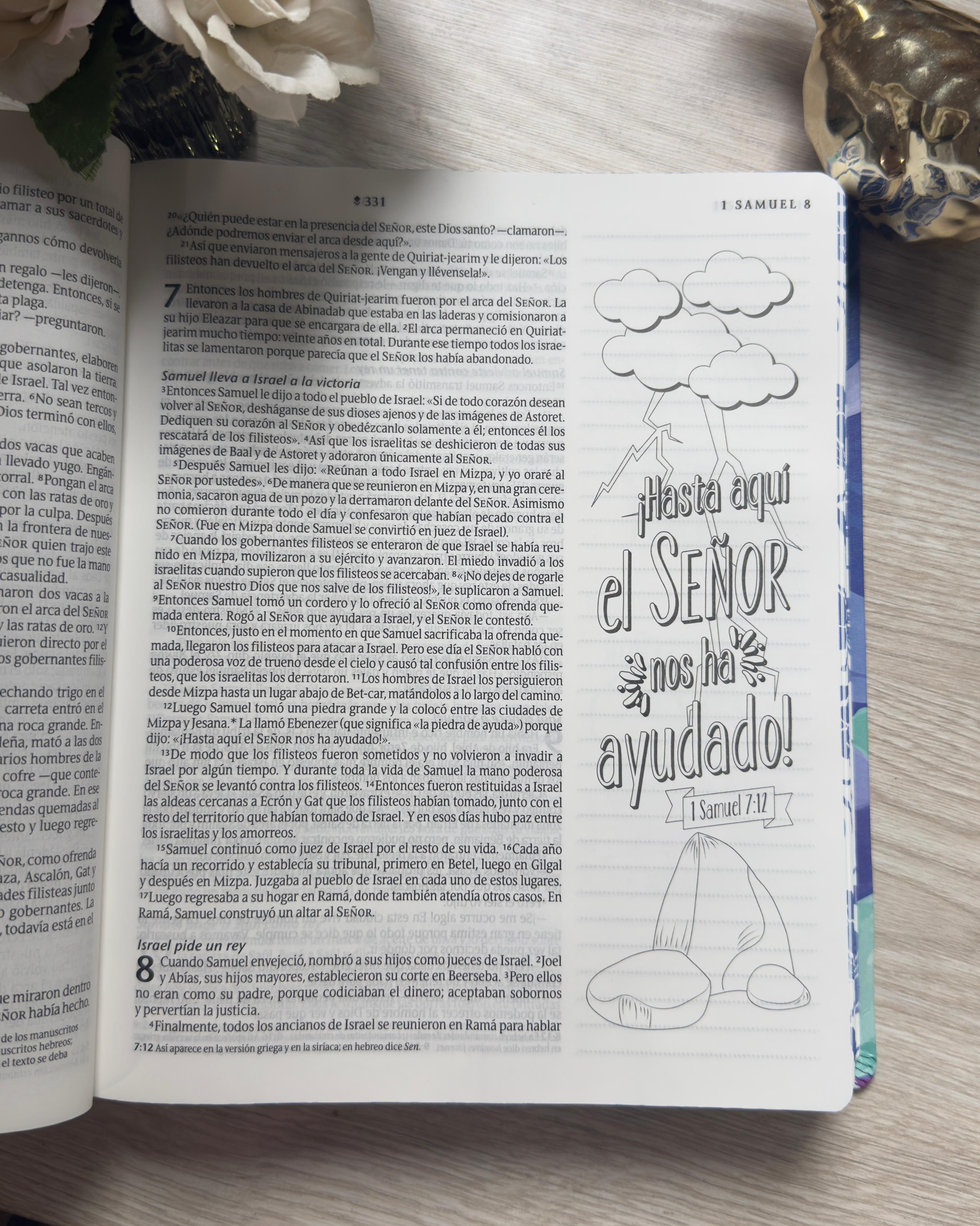 Biblia Inspira NTV Ramo Azul