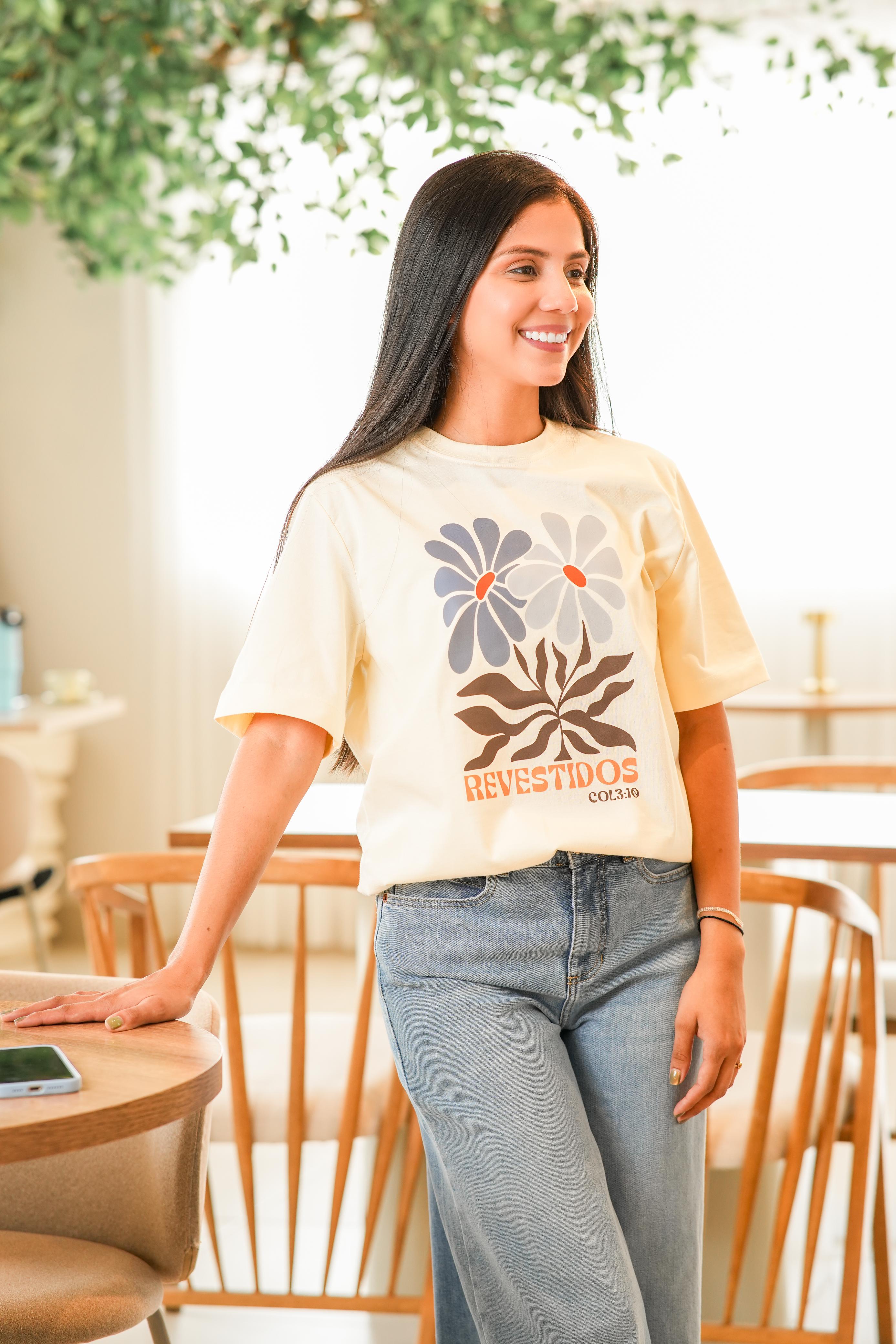 T- Shirt Revestidos Regular FIT