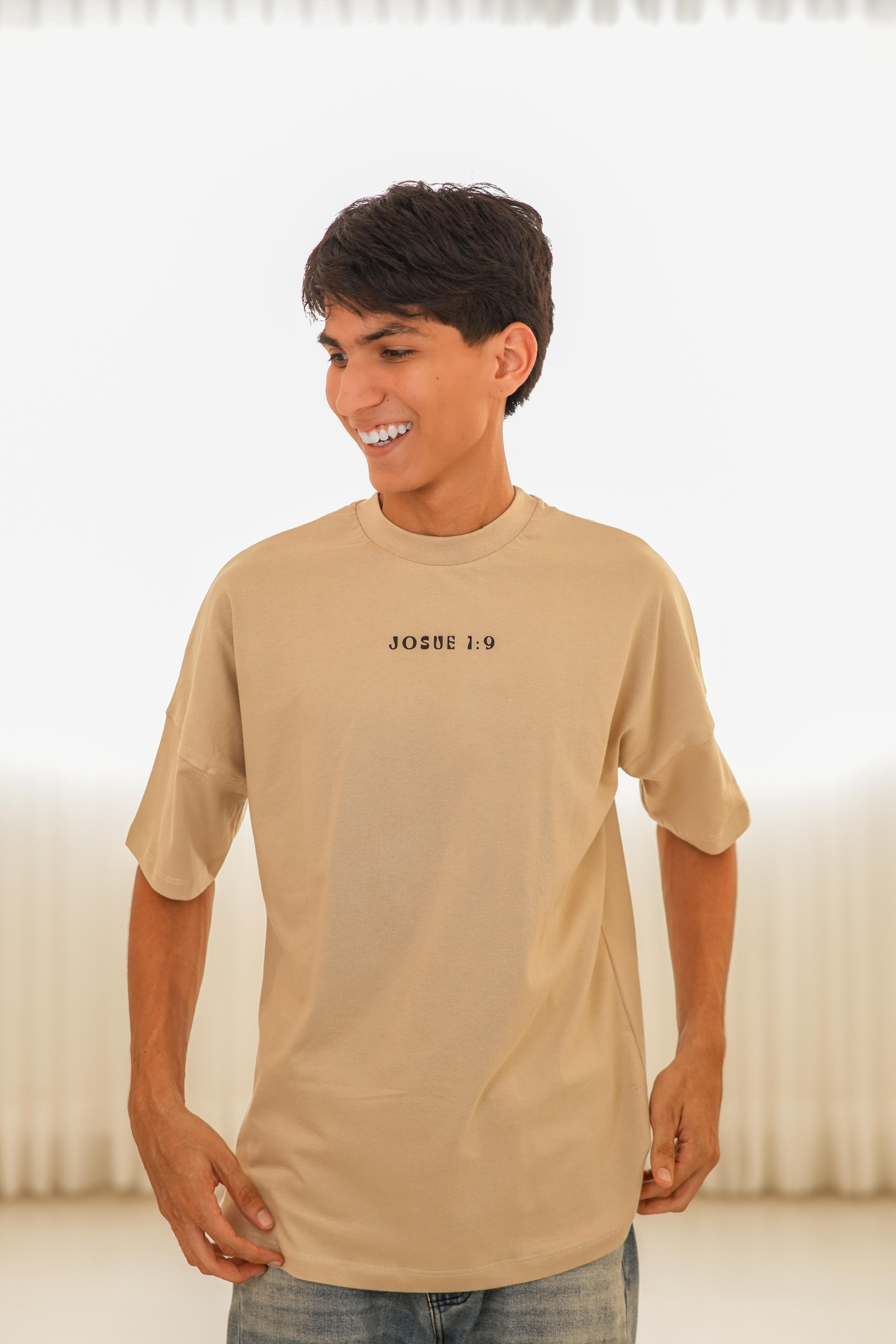 T- Shirt Josué 1:9 Over Size