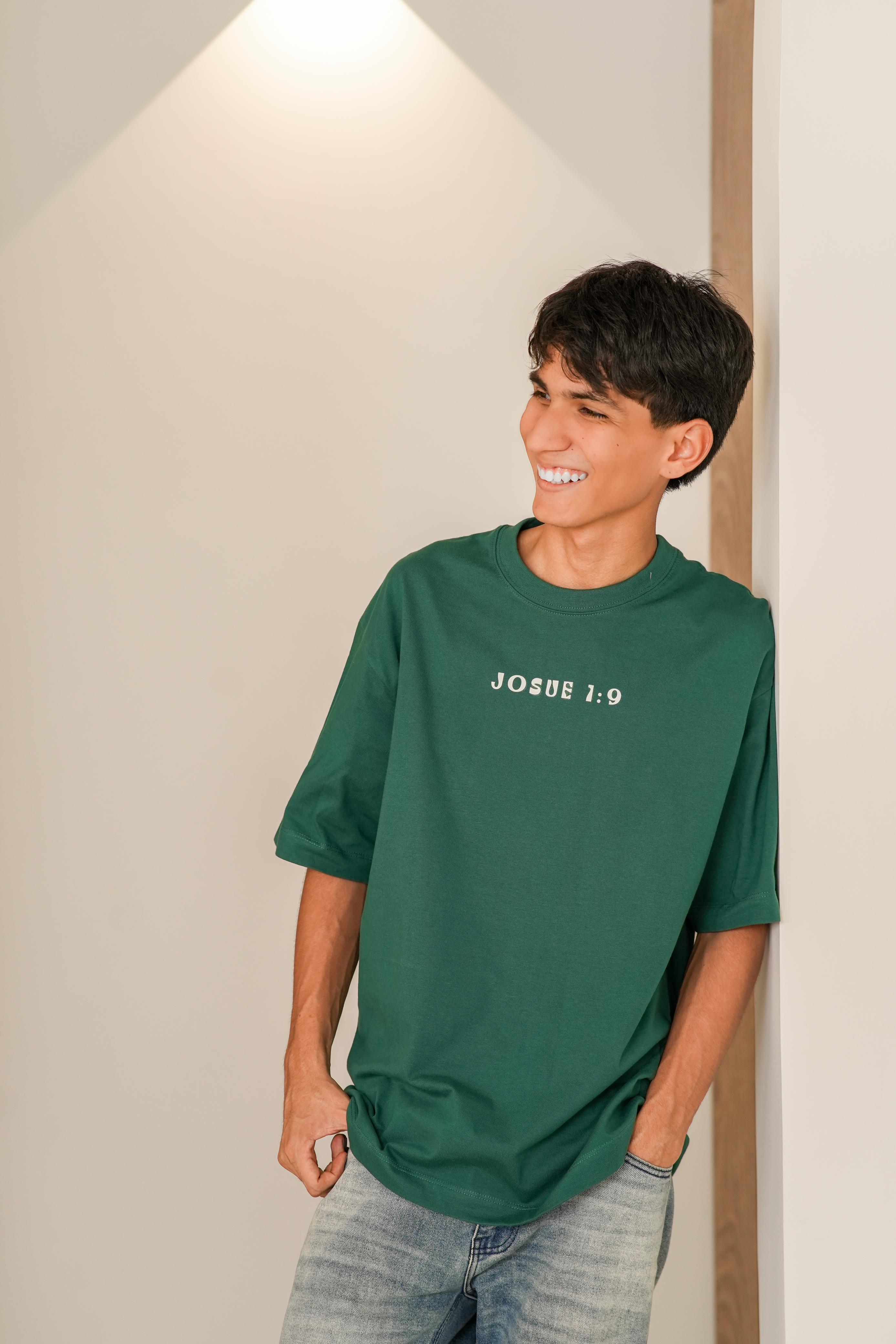 T- Shirt Josué 1:9 Over Size