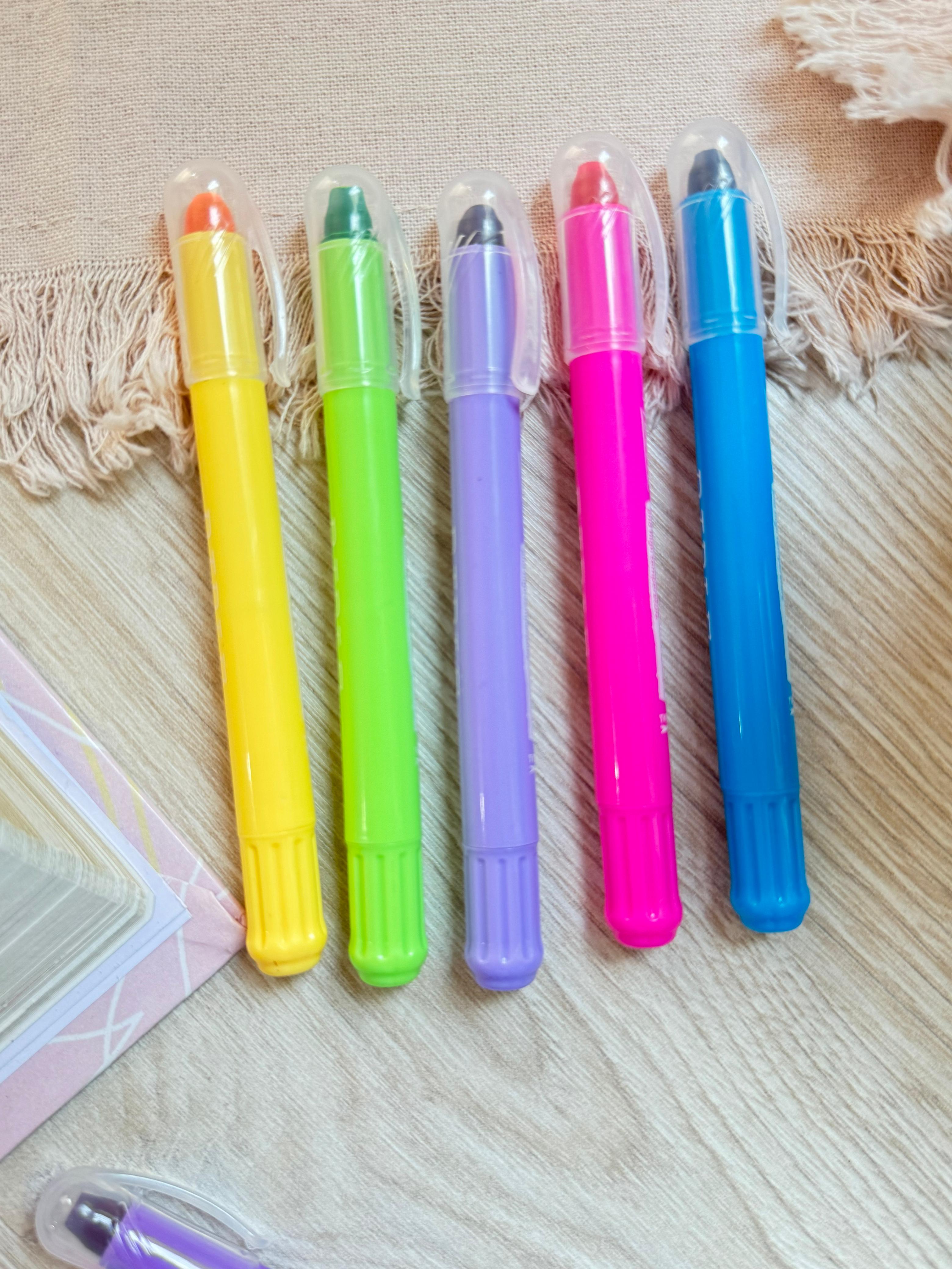 Resaltadores en gel x 5