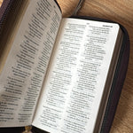 Biblia Chequera RVR60 - Marrón