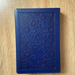 Biblia RVR60 letra grande con referencias - Azul marino