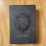 Biblia RVR60 letra grande con referencias - León