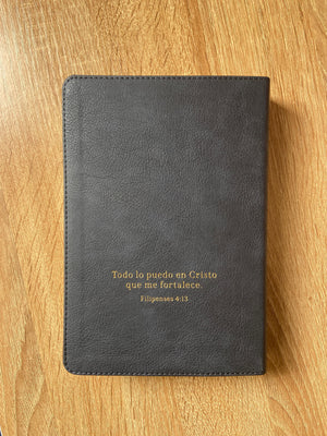 Biblia RVR60 letra grande con referencias - León