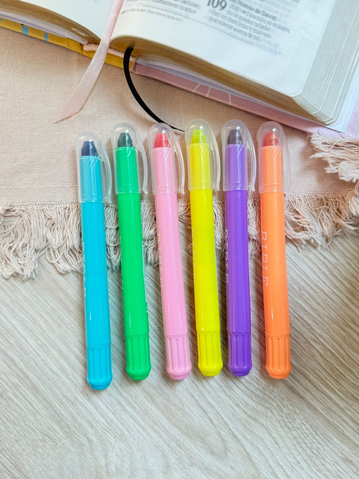 Resaltadores en gel x 6