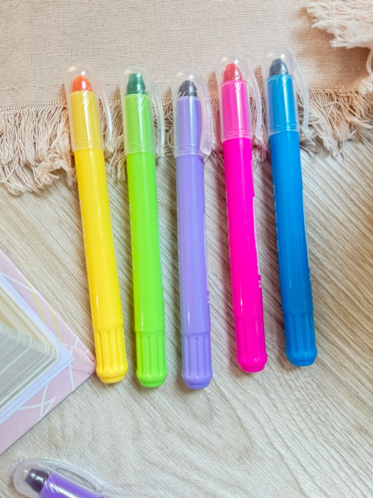 Resaltadores en gel x 5
