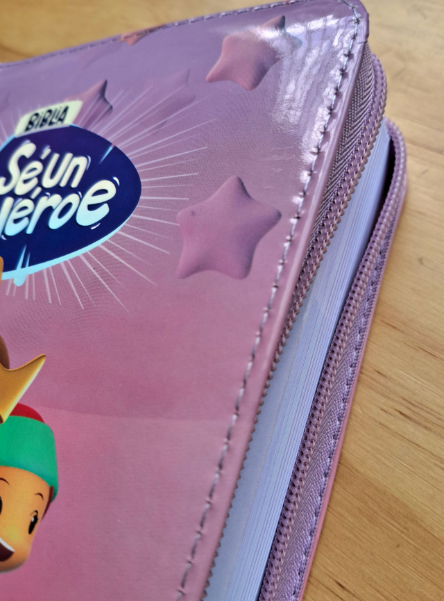 Biblia Sé un Héroe Rosa