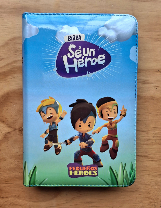 Biblia sé un Héroe- Azul