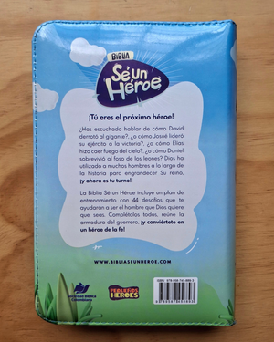 Biblia sé un Héroe- Azul