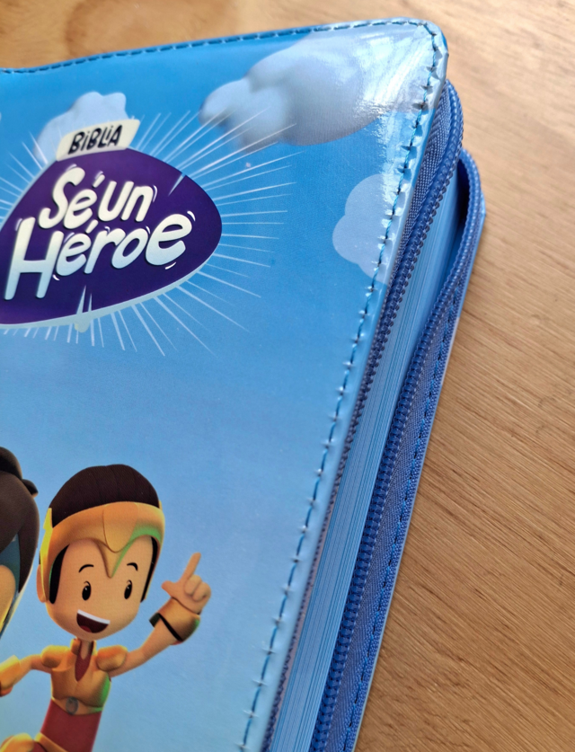 Biblia sé un Héroe- Azul